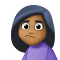 Woman Pouting Emoji Facebook