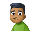 Man Pouting Emoji Facebook
