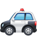 Police Car Emoji Facebook