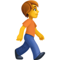 Person Walking Facing Right Emoji Facebook