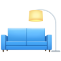 Couch And Lamp Emoji Facebook