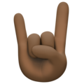 Sign Of The Horns Emoji Facebook
