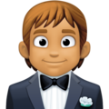 Person In Tuxedo Emoji Facebook
