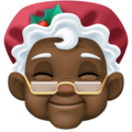 Mrs Claus Emoji Facebook