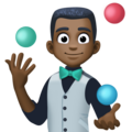 Man Juggling Emoji Facebook