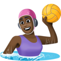 Woman Playing Water Polo Emoji Facebook