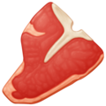Cut Of Meat Emoji Facebook