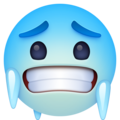 Cold Face Emoji Facebook