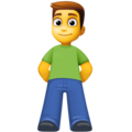 Man Standing Emoji Facebook