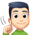 Deaf Man Emoji Facebook