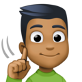 Deaf Man Emoji Facebook