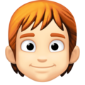 Person Red Hair Emoji Facebook