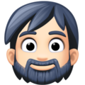 Person Beard Emoji Facebook