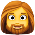 Woman Beard Emoji Facebook
