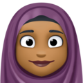 Person With Headscarf Emoji Facebook