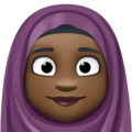 Person With Headscarf Emoji Facebook