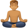 Man In Lotus Position Emoji Facebook