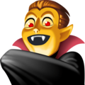 Man Vampire Emoji Facebook