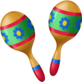 Maracas Emoji Facebook