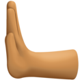 Leftwards Pushing Hand Emoji Facebook