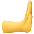 Rightwards Pushing Hand Emoji Facebook