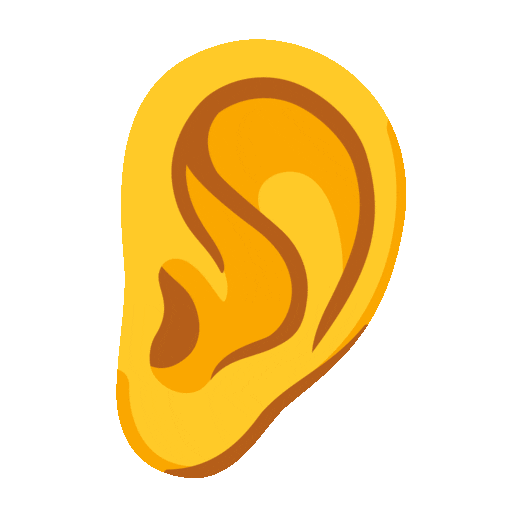 Ear Emoji Google-animated