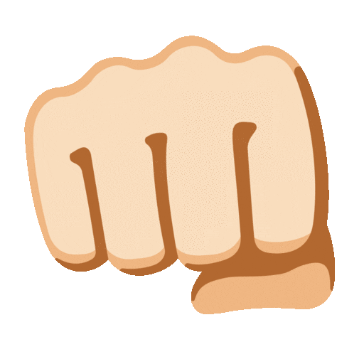 Oncoming Fist Emoji Google-animated