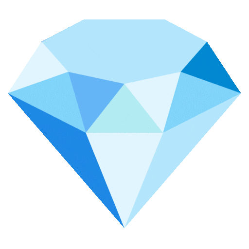 Gem Stone Emoji Google-animated
