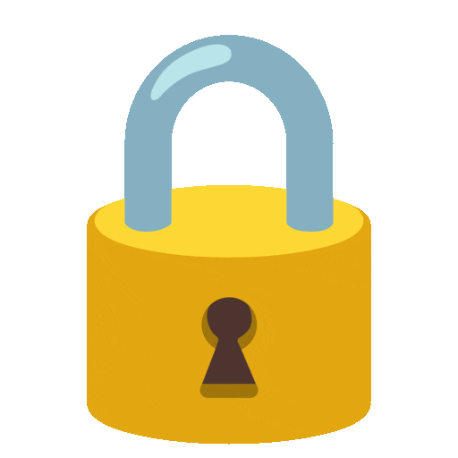 Locked Emoji Google-animated