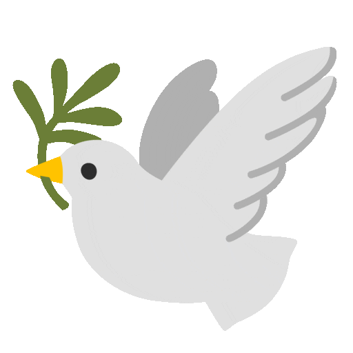 Dove Emoji Google-animated