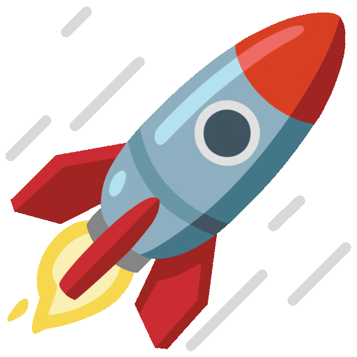 Rocket Emoji Google-animated