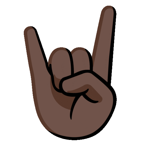 Sign Of The Horns Emoji Google-animated