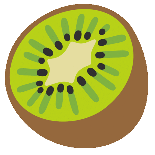Kiwi Fruit Emoji Google-animated