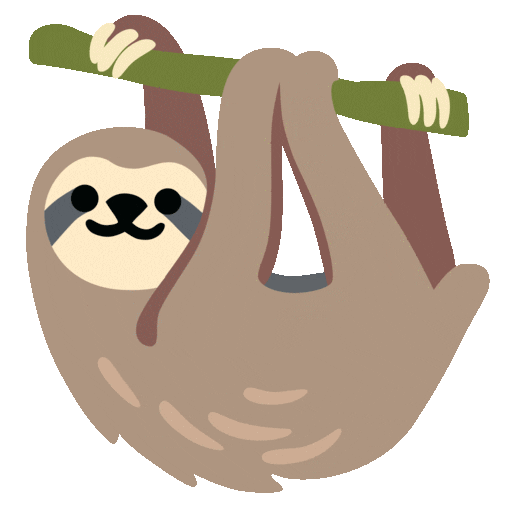 Sloth Emoji Google-animated