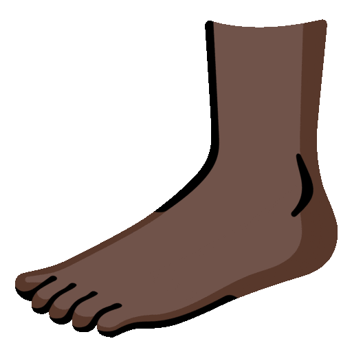Foot Emoji Google-animated