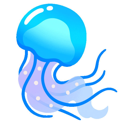 Jellyfish Emoji Google-animated