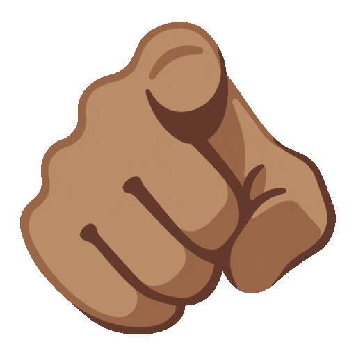 Index Pointing At The Viewer Emoji Google-animated