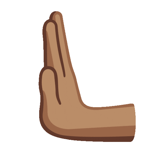 Leftwards Pushing Hand Emoji Google-animated