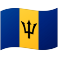 Flag Barbados Emoji Google