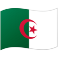 Flag Algeria Emoji Google