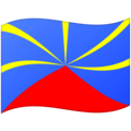 Flag Reunion Emoji Google