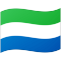 Flag Sierra Leone Emoji Google