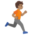 Person Running Facing Right Emoji Google