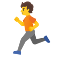 Person Running Emoji Google