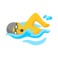 Man Swimming Emoji Google