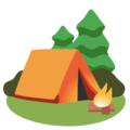 Camping Emoji Google