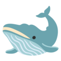Whale Emoji Google