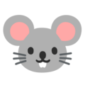 Mouse Face Emoji Google
