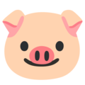 Pig Face Emoji Google