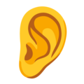 Ear Emoji Google